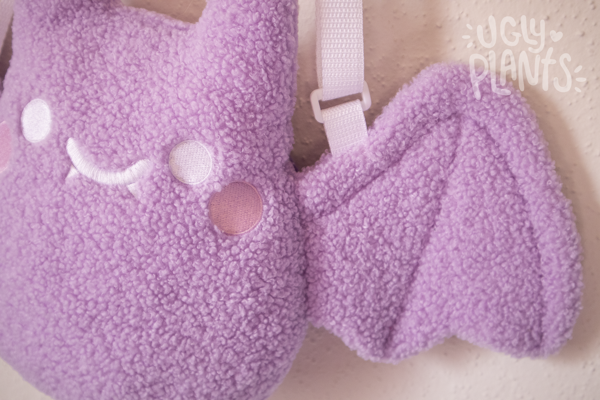 Ugly Plants - Wholesale Crossbody Bag - Women's - Bat Plush Purse0