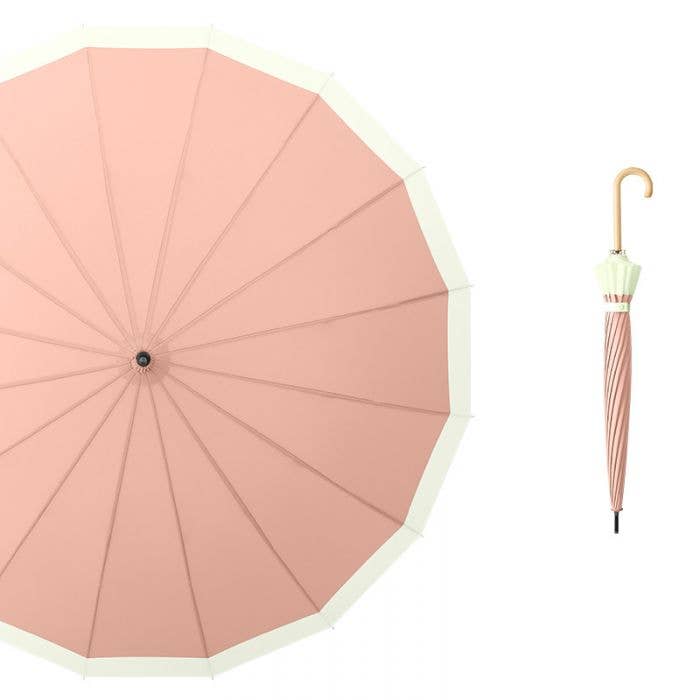 PEACH ACCESSORIES - Wholesale Umbrella - Women's - Two Tones Pastel Colour Umbrella 3468