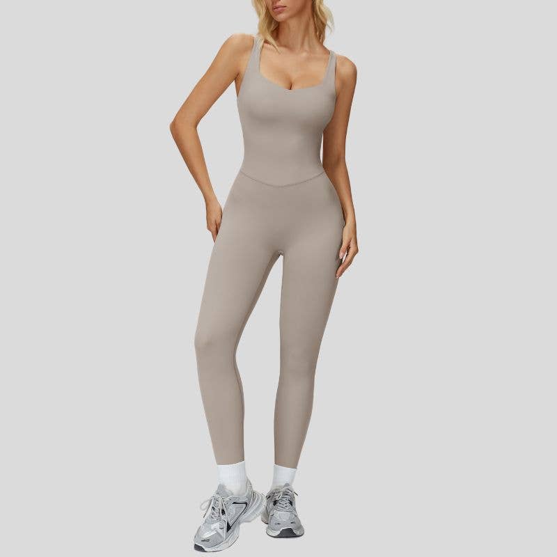 WONDERXFANS – wholesale Unitard – Women′s – Slimming jumpsuit with cutout back7