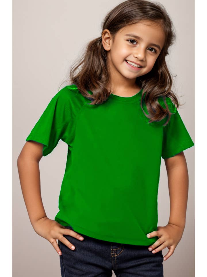 Burgundy Apparel - Wholesale T-Shirt - Kids - SOLID BASIC UNISEX KIDS T-SHIRT1
