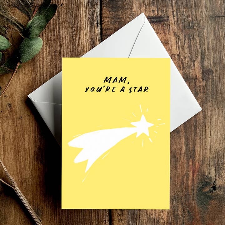Mamma, Sei una Stella, Carta per la vendita all'ingrosso da parte di Conor Langton Art