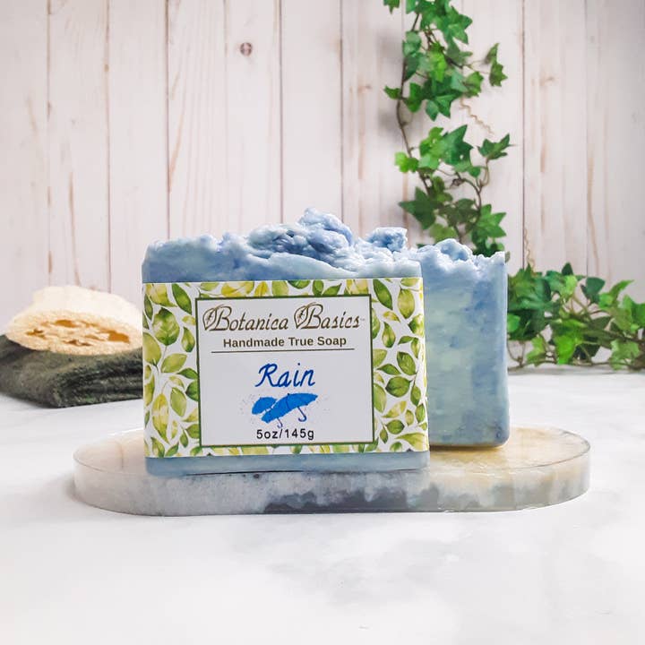 Botanica Basics Handmade Soap - Wholesale Bar Soap - Rain Handmade Soap