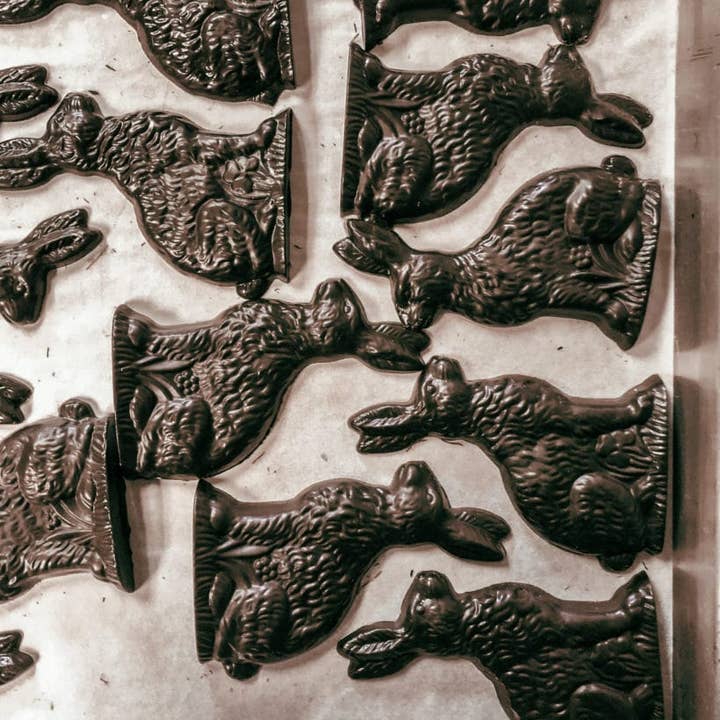 McGuire Chocolate Company - Wholesale Chocolate Bar - Solid Dark Chocolate Easter Bunny2