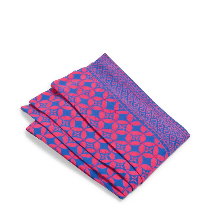 pareo oberoi rosa/blu per la vendita all'ingrosso da parte di LINDA HERING