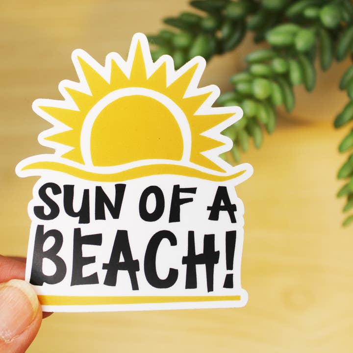 Adesivo de sol de uma praia por atacado de Anna B. Shop