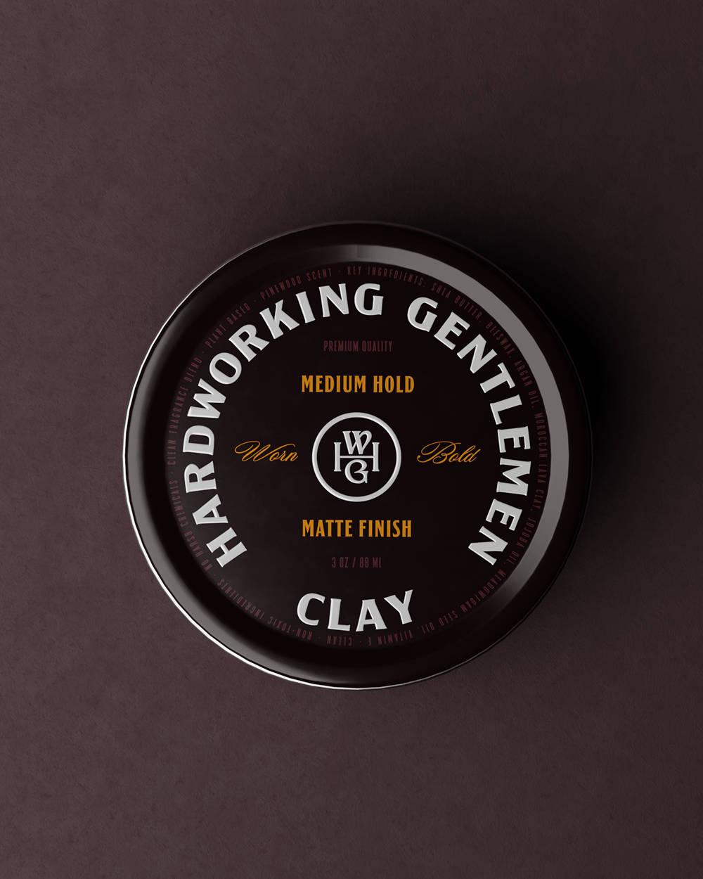 Hardworking Gentlemen - Wholesale Hair Texture Clay - Men's - CLAY3