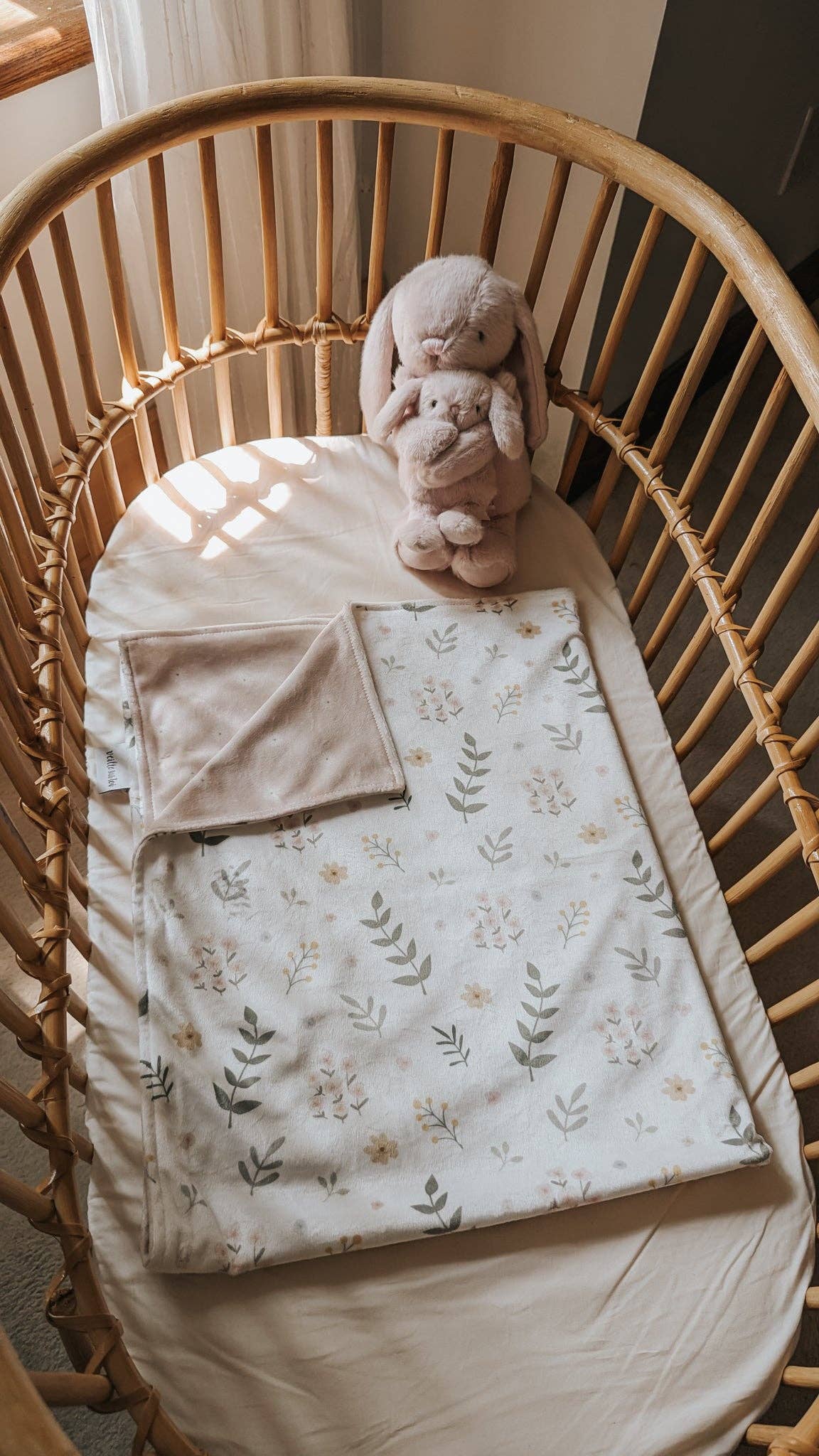 Shine on me Distribution - Wholesale Bedding Blanket - Kids & Baby - My Little Blanket - Field flowers - Veille sur toi2
