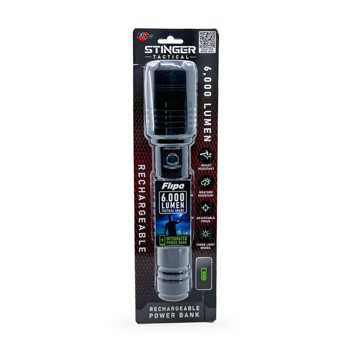 Flipo Group, Ltd. - Wholesale Flashlight - Stinger™ Tactical 6,000 Lumen Rechargeable Flashlight3