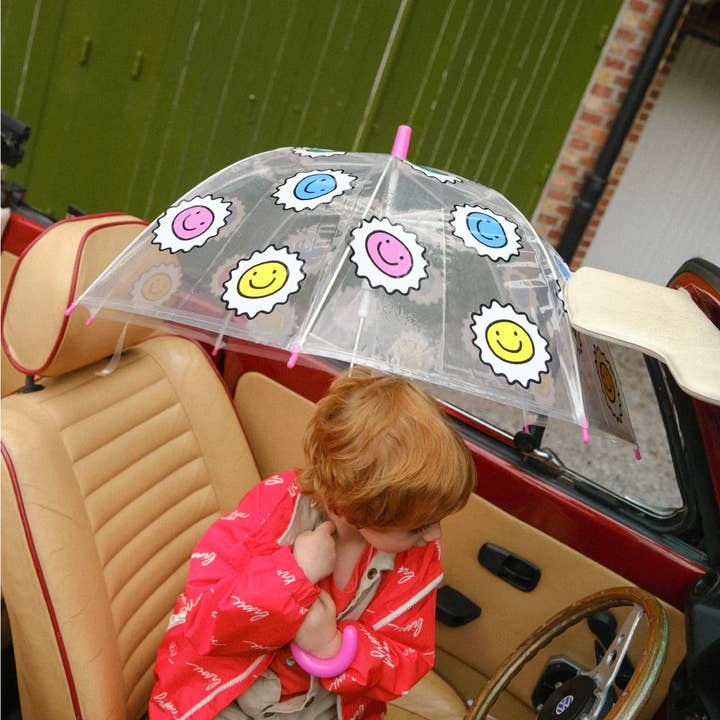 Mathilde Cabanas - Wholesale Umbrella - Kids - Children's smiley umbrella 🙂