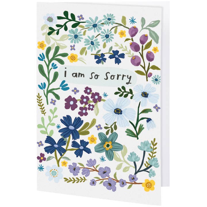 I Am So Sorry Greeting Card for wholesale by Primitives by Kathy