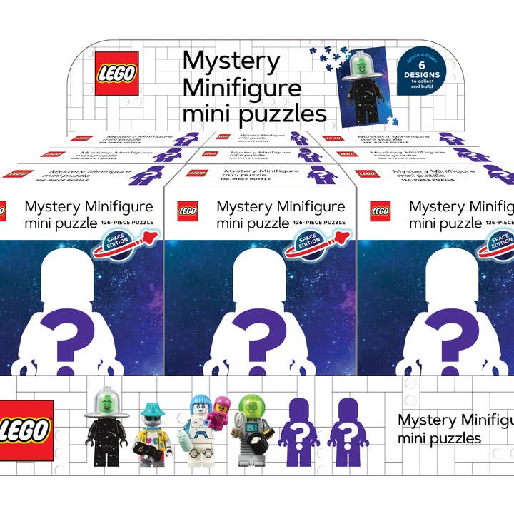 Chronicle Books - Wholesale Puzzle - Adult - Lego Mystery Minifigure Puzzles Space Edition 12 Copy CDU0