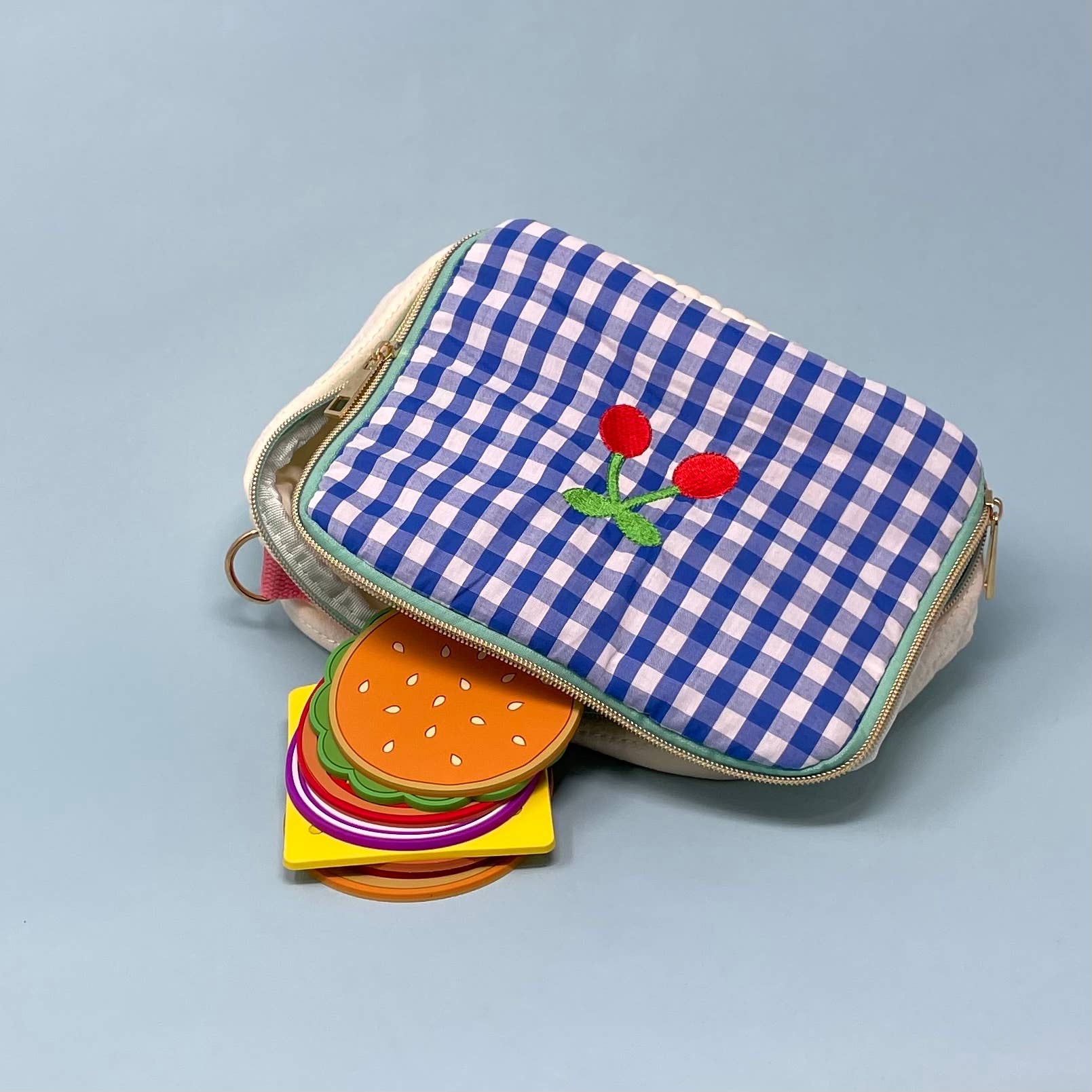 Rainbow Unicorn Birthday Surprise - Wholesale Coasters - Cheeseburger Stacking Coaster Set5