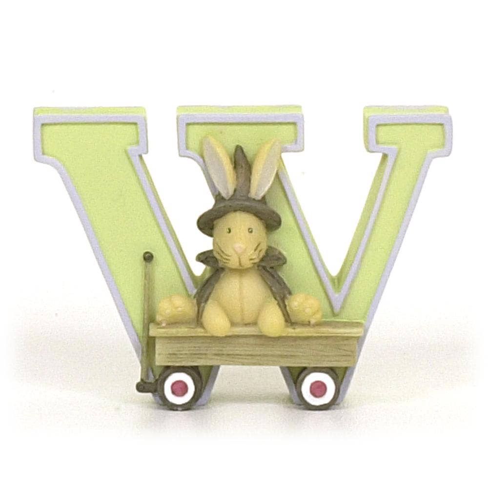 Child To Cherish® - Wholesale Decorative Tabletop Object - Alphabet Letter W0