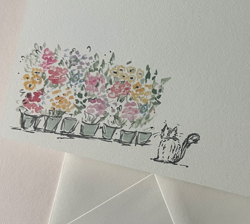 Sarah Writes In Ink - Wholesale Stationery/Notecard Set - Bodega Cat Kiko Stationery1