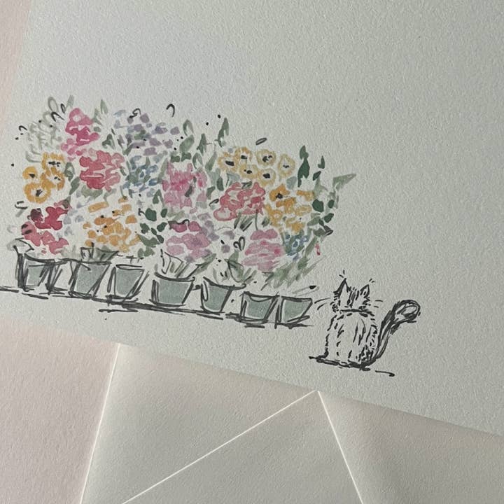 Sarah Writes In Ink - Wholesale Stationery/Notecard Set - Bodega Cat Kiko Stationery1
