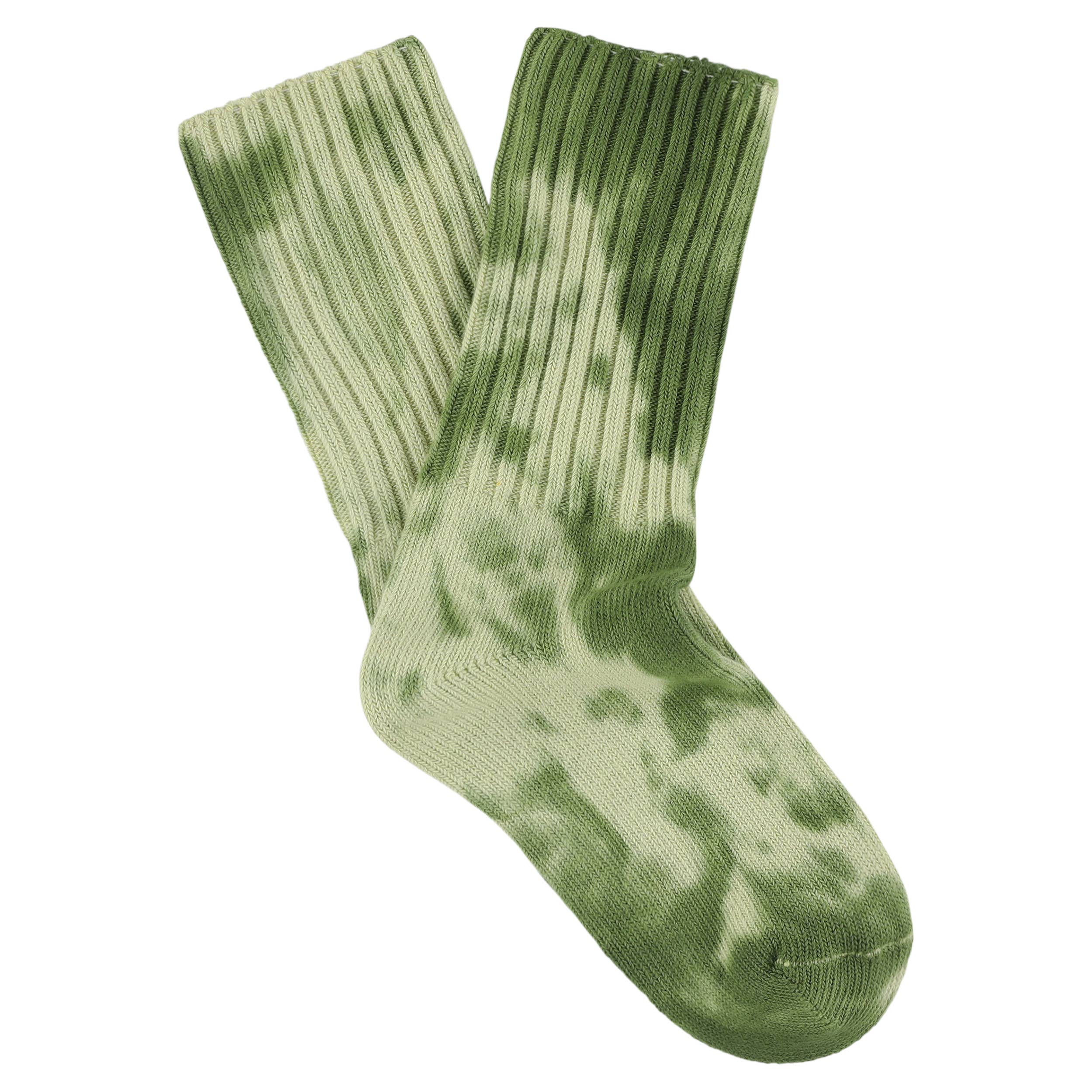 ESCUYER – wholesale Strumpor - Dam – Tie Dye Strumpor Dam - Olive