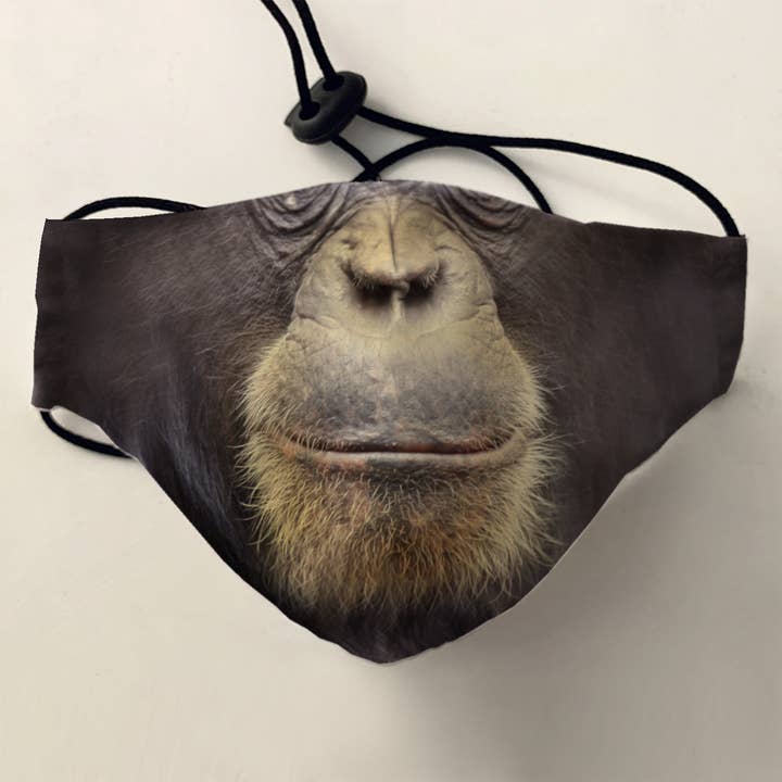 Chimpanzee Face Mask for wholesale by Maskalike