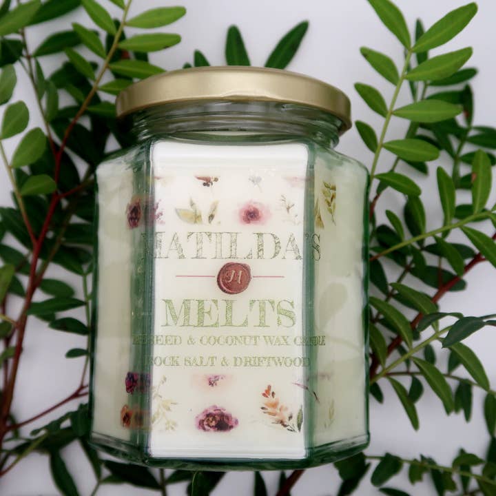 Matilda's Melts – wholesale Jar/filled candle – Coconut and Rapeseed Wax Jam Jar Candles19