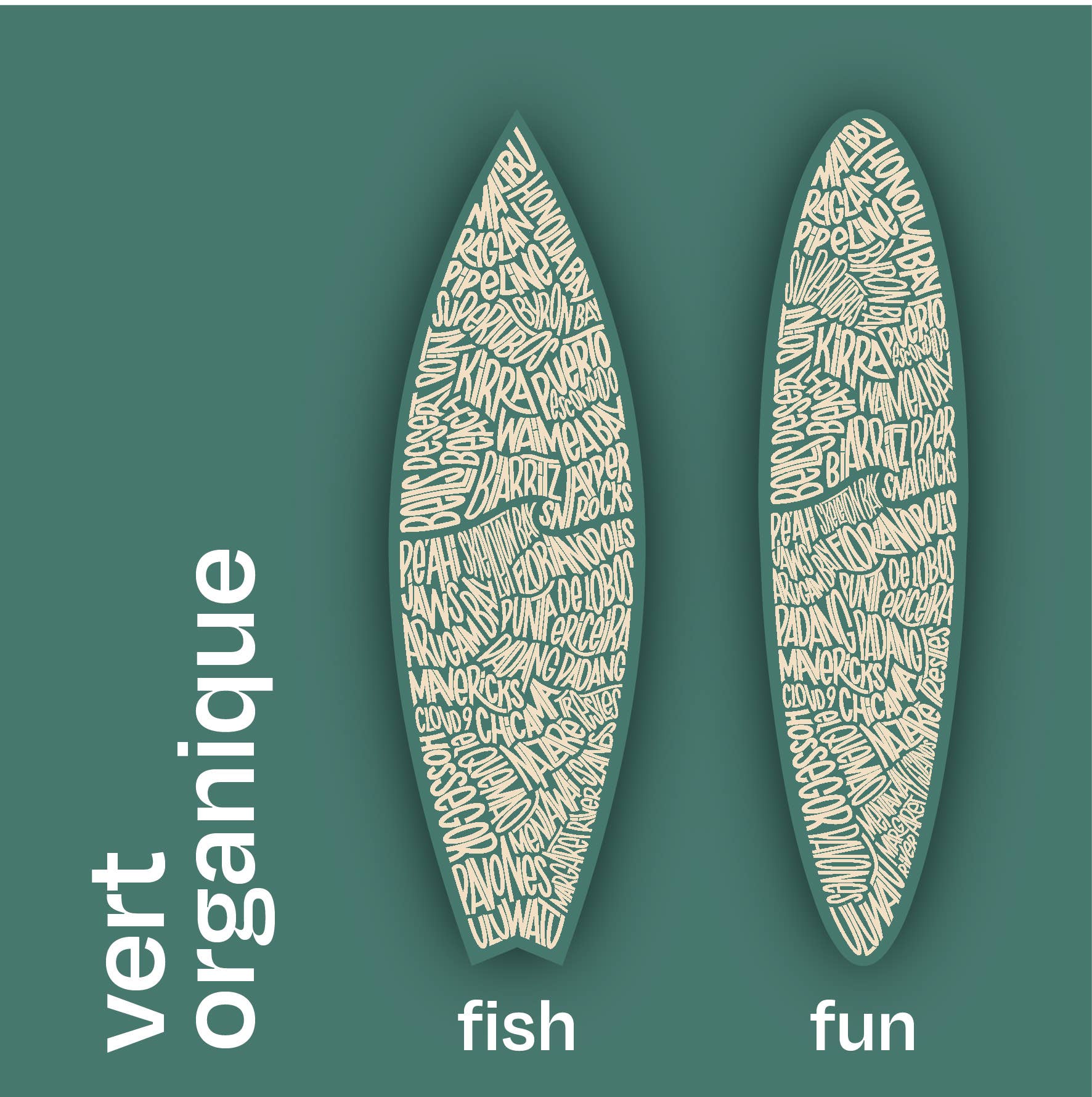 Les Petits Plans - Wholesale Wall Accent - Surfboard - The 30 Most Beautiful Surf Spots4