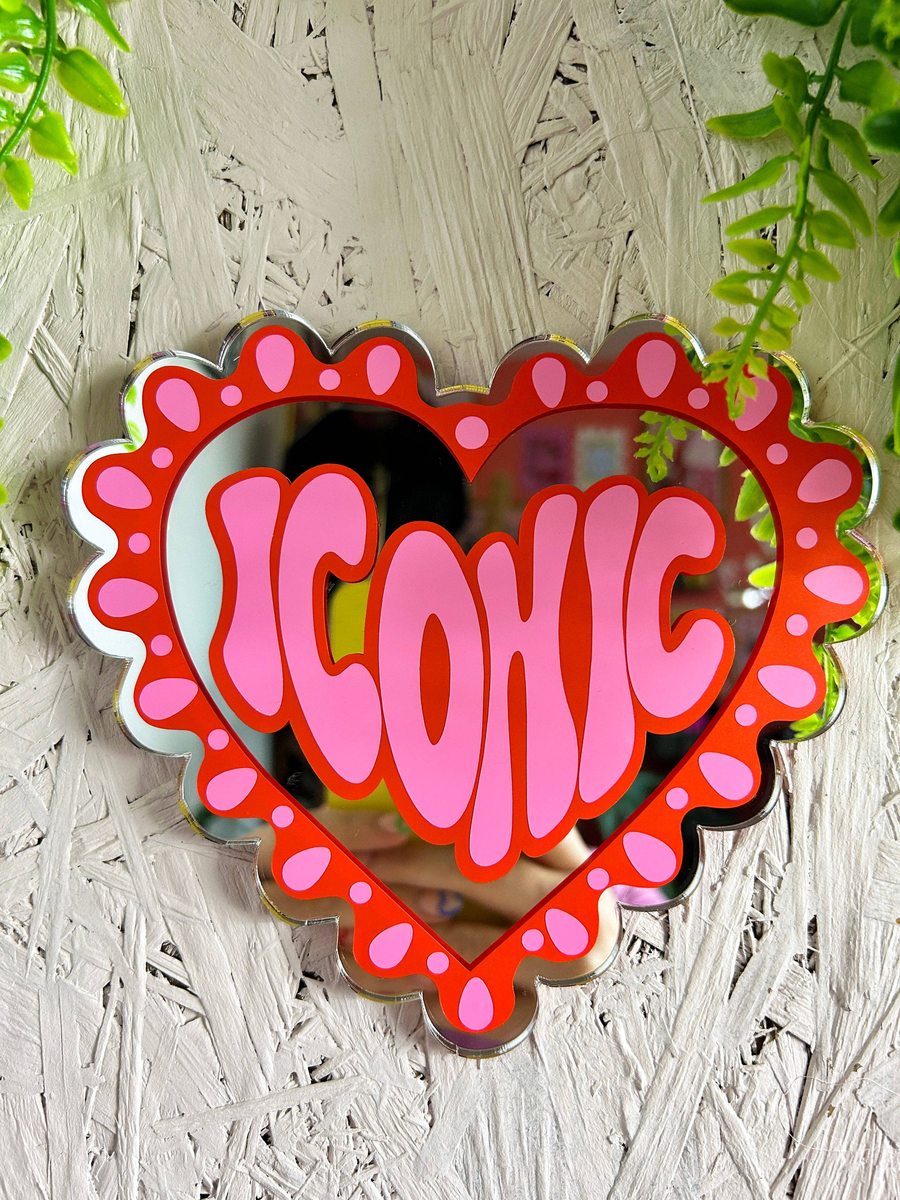 Printed Weird – Engroshandel Vægspejl – Du er ICONIC Mirror