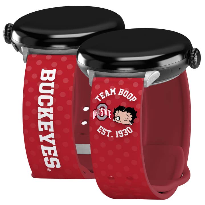 Ohio State Buckeyes X Betty Boop HD Google Pixel Watch Band for wholesale by Affinity Bands