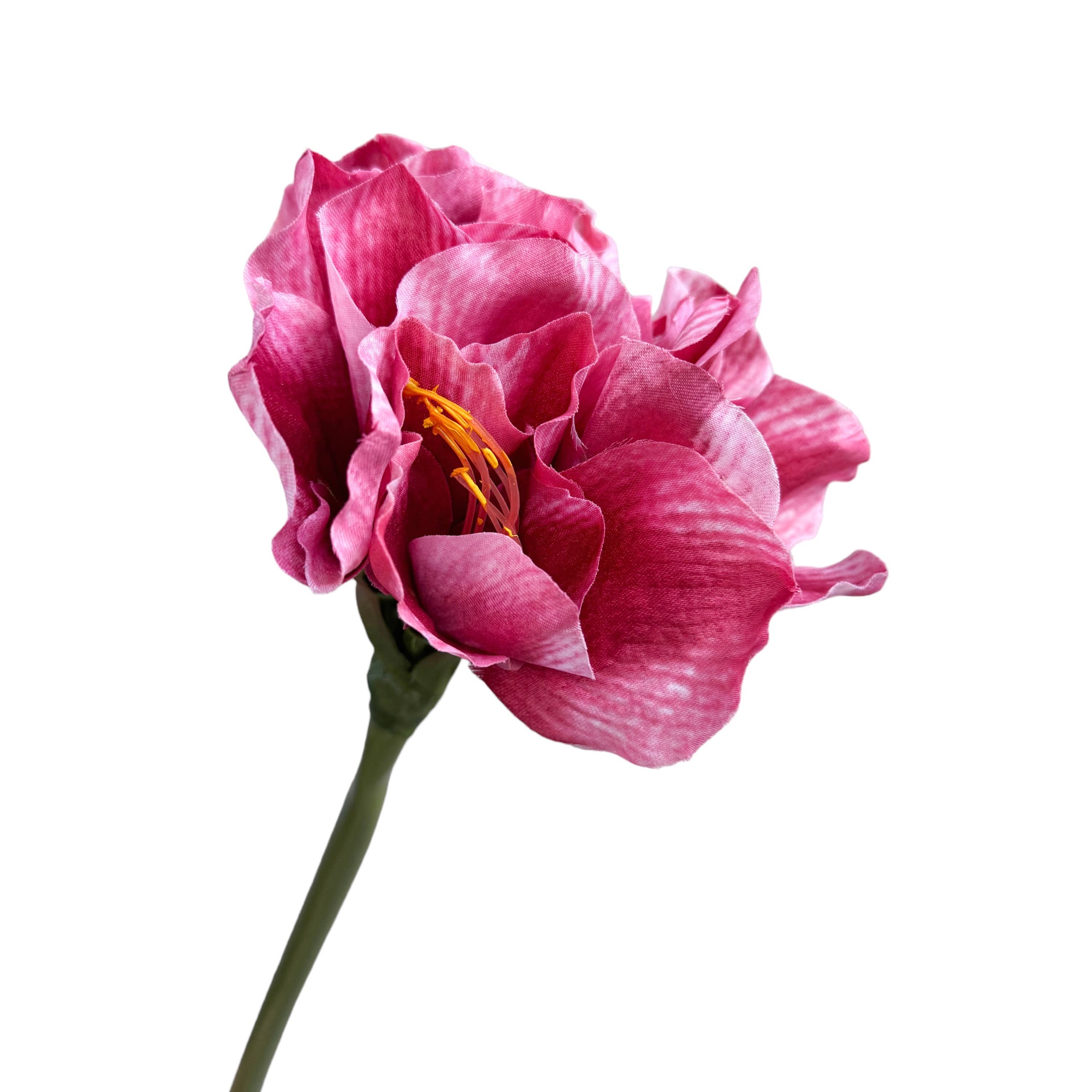 Sun Decorer - Wholesale Artificial Flowers - Elegant Artificial Amaryllis Duo, 23" with Flexible Stems3