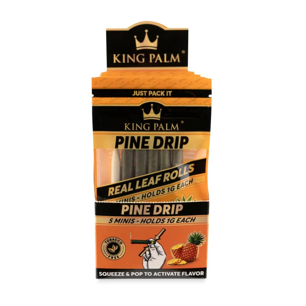 Cannatron - Wholesale Retailer Display - Paper & Novelty - King Palm 5pk Mini Flavored – 15ct Display24