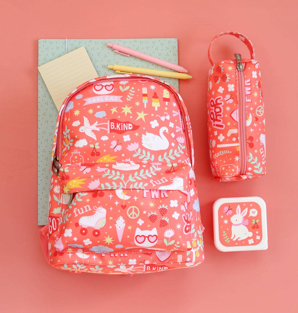 A Little Lovely Company – wholesale Pencil case/pouch – Kids pencil case: Fun7