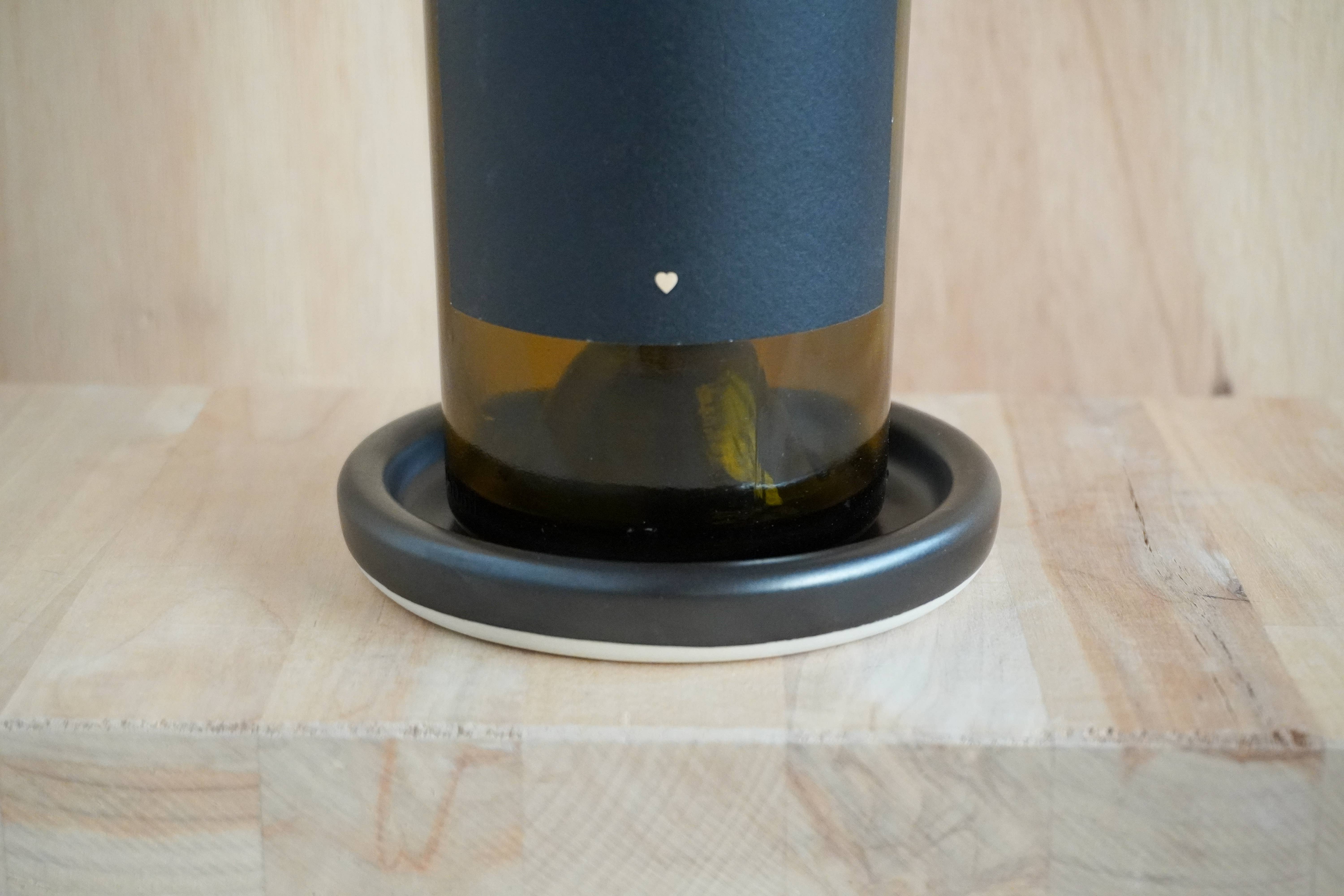 Shelby Page Ceramics - Wholesale Bottle Rack/Holder - Wine Bottle Coaster - Core Glazes4