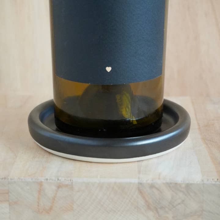 Shelby Page Ceramics - Wholesale Bottle Rack/Holder - Wine Bottle Coaster - Core Glazes4