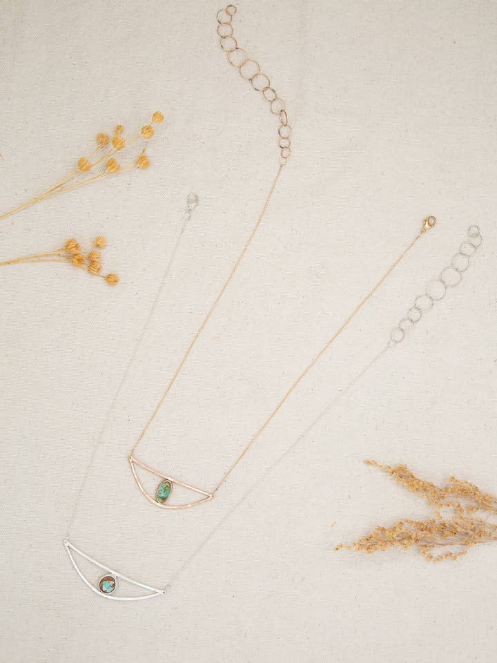 Crescent Necklace for wholesale by Lonewolf Collective