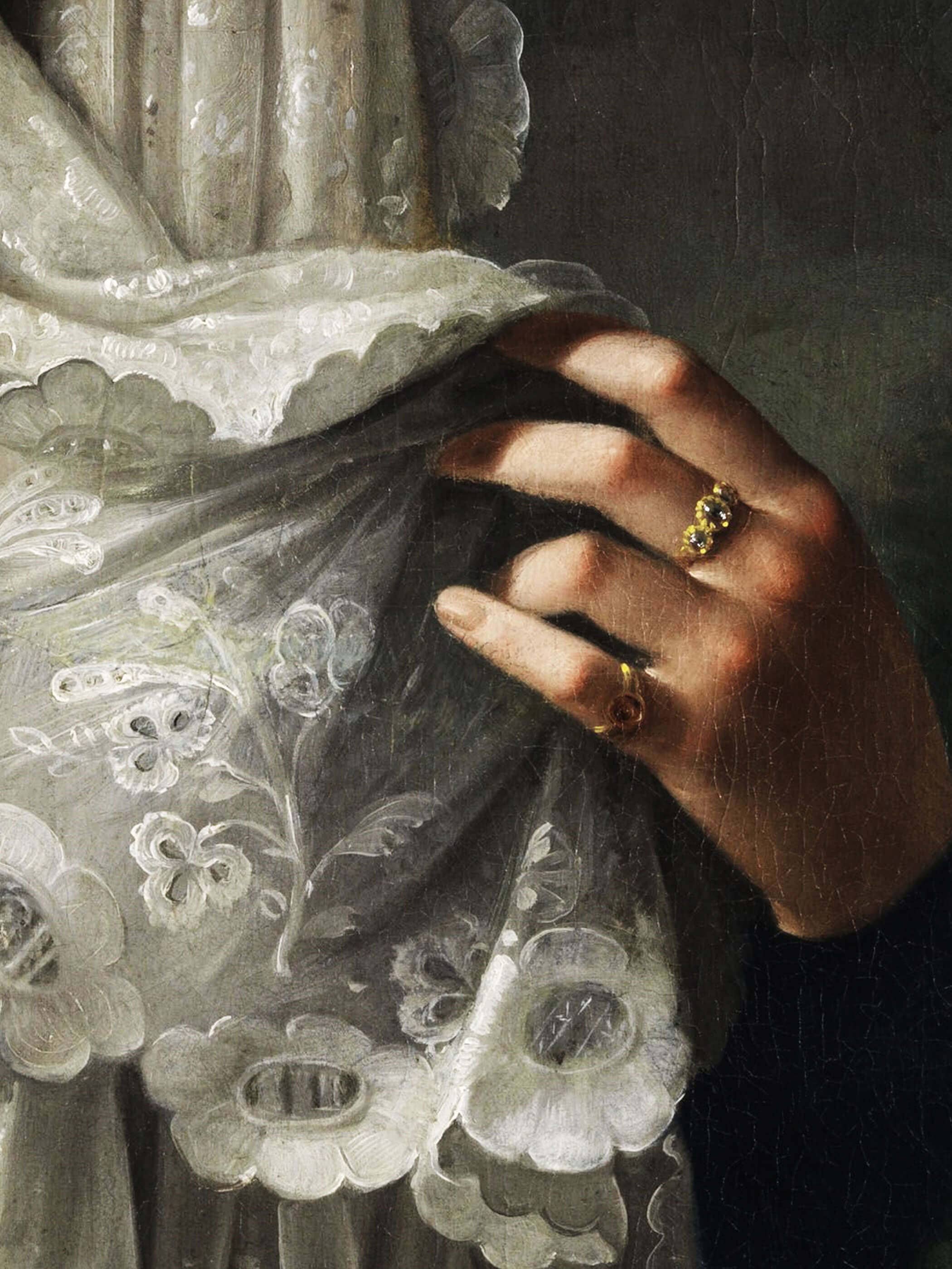 Modern Antique Prints - Wholesale Art Print - Lace Veil – Victorian Portrait Poster3