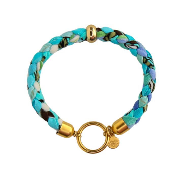 Ibiza-Armband in Lagune für den Großhandel von Catherine Page Jewelry