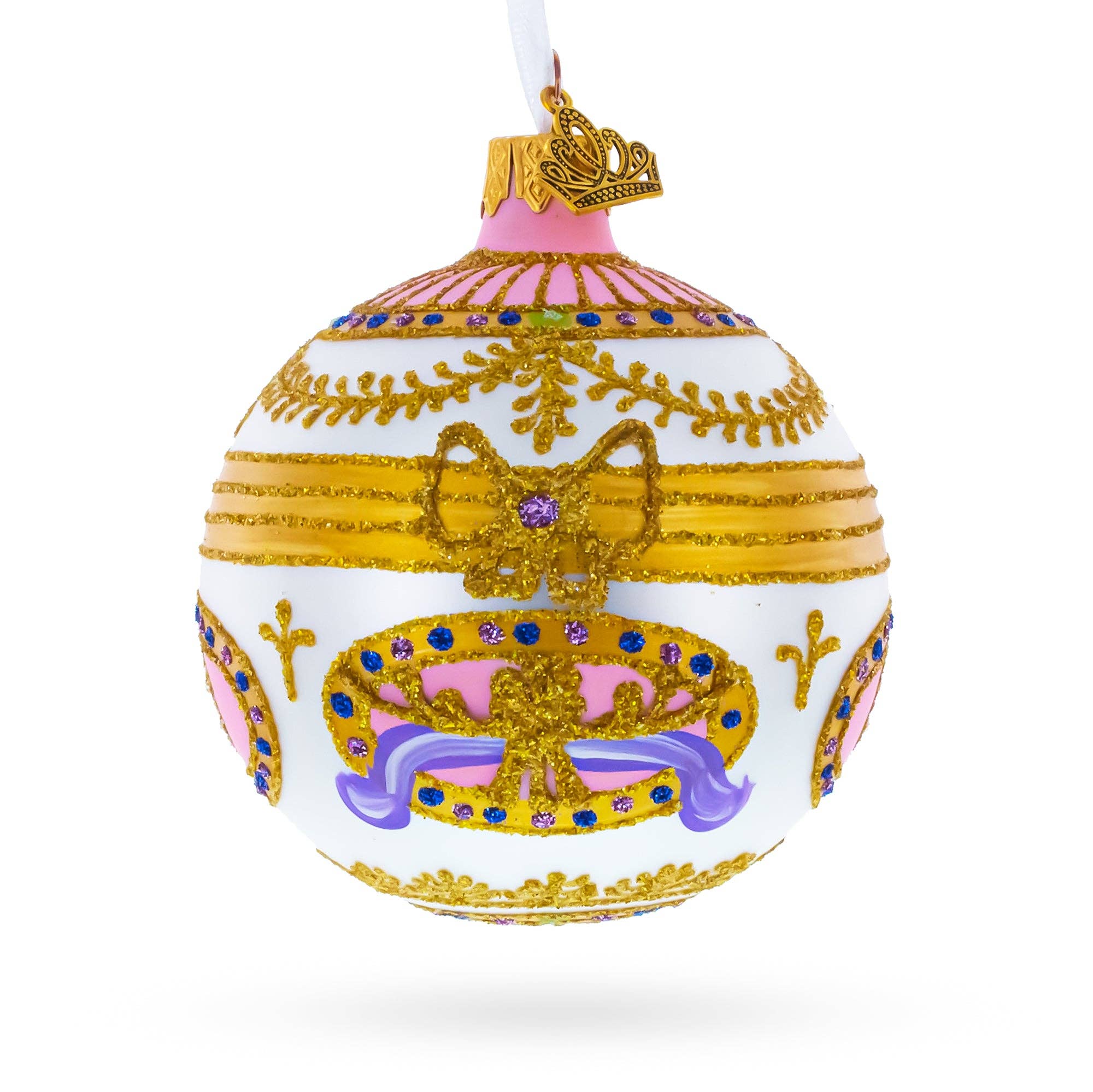 BestPysanky - Wholesale Ornament - 1903 Bonbonniere Royal Glass Ornament0