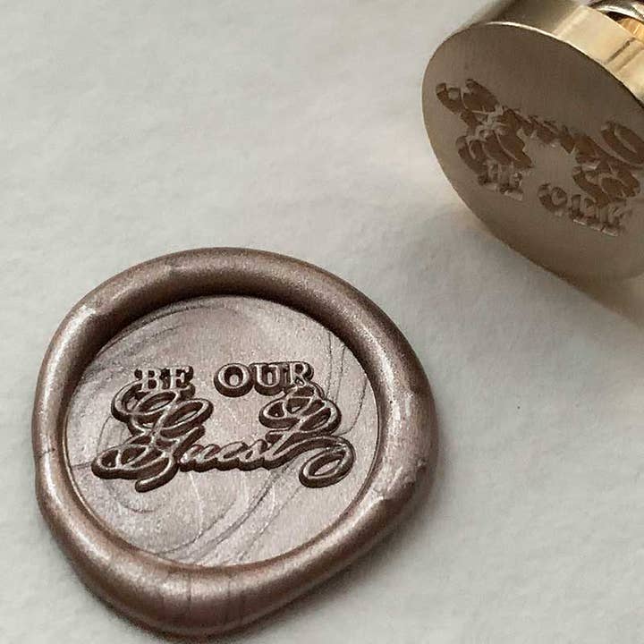 Be Our Guest - Wax Seal for wholesale by Imaginediy