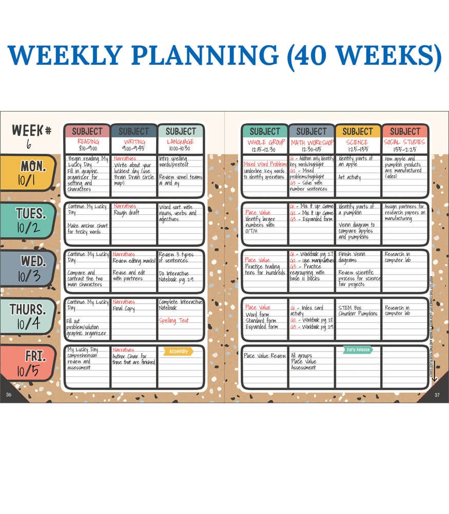 Carson Dellosa Education - Wholesale Planner - We Belong Teacher Planner2