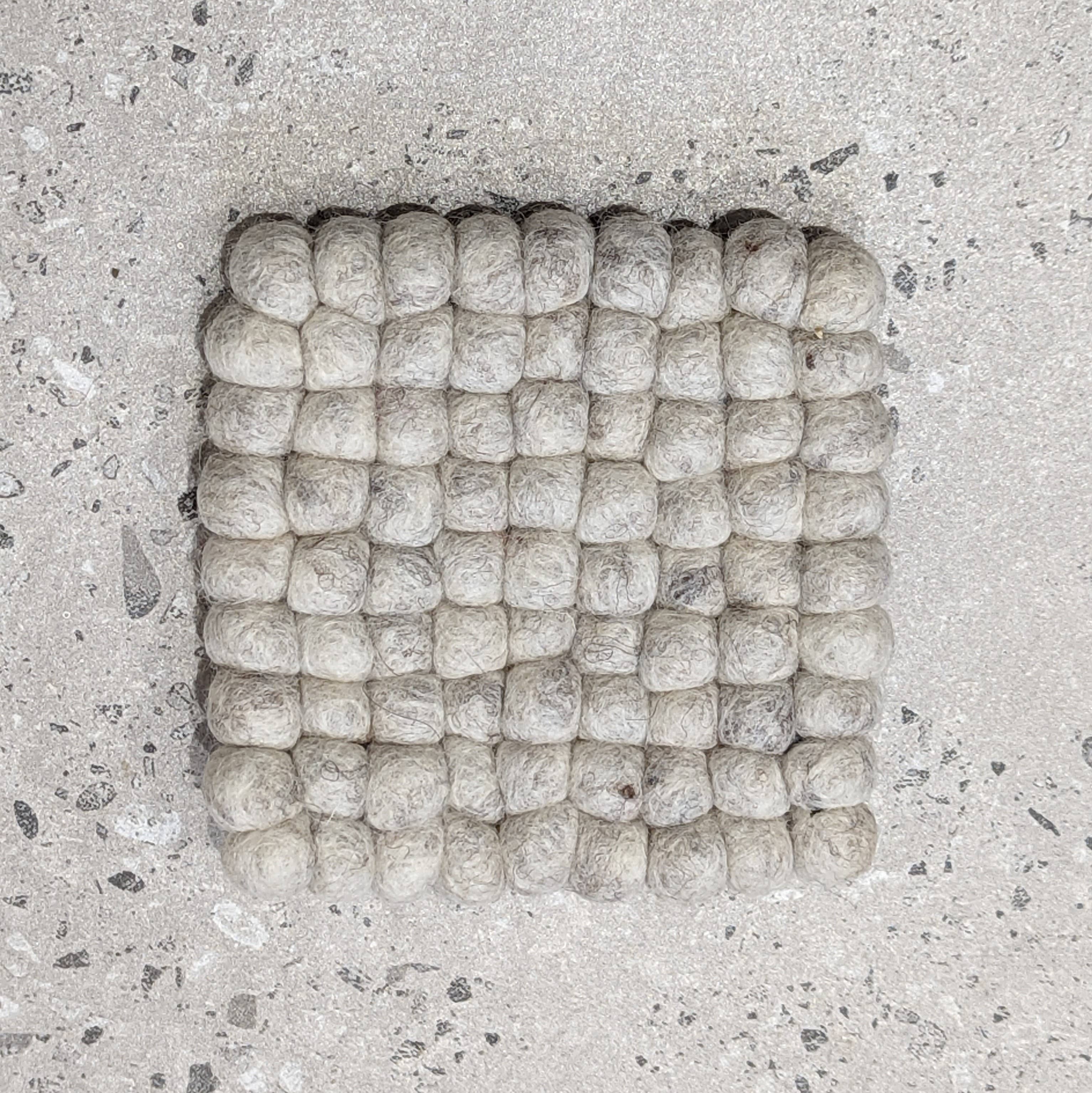 Cool Trade Winds – Großhandel Untersetzer – Kleine quadratische Filzuntersetzer aus Filzkugeln17