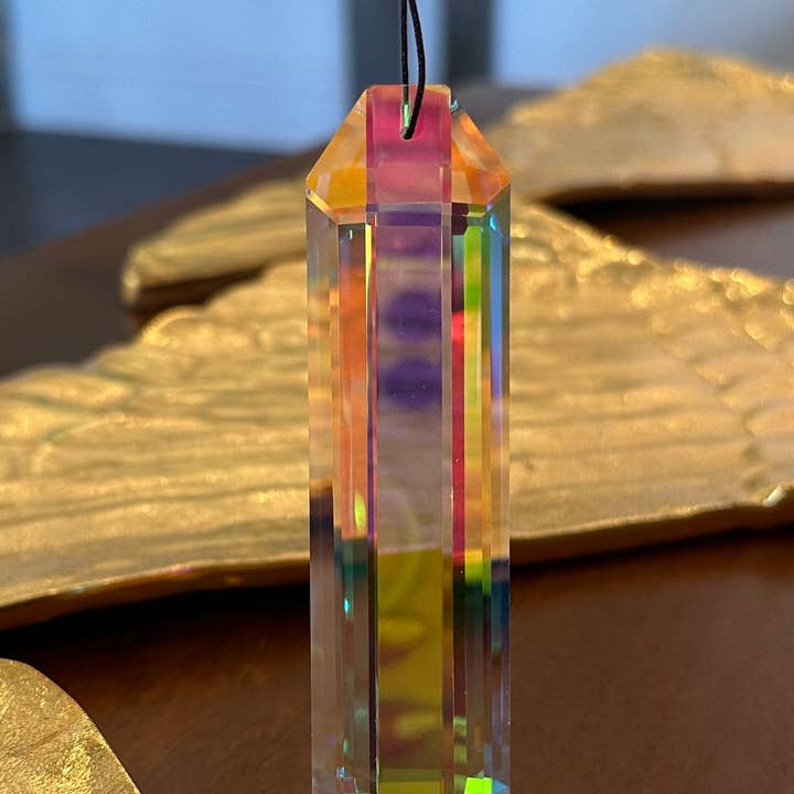 rainbow sun code catcher for wholesale by Sacred Space Sisters