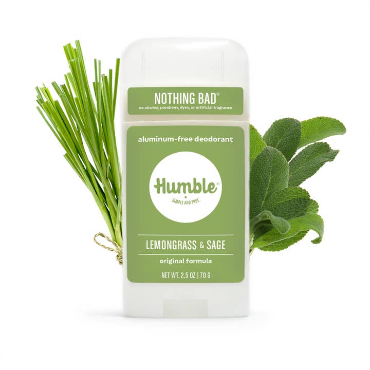 Humble Brands, Inc. - Wholesale Deodorant - Unisex - Lemongrass & Sage Original Deodorant