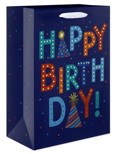 Birthday Medium Gift Bags 7187260 for wholesale by DICKENS INC.
