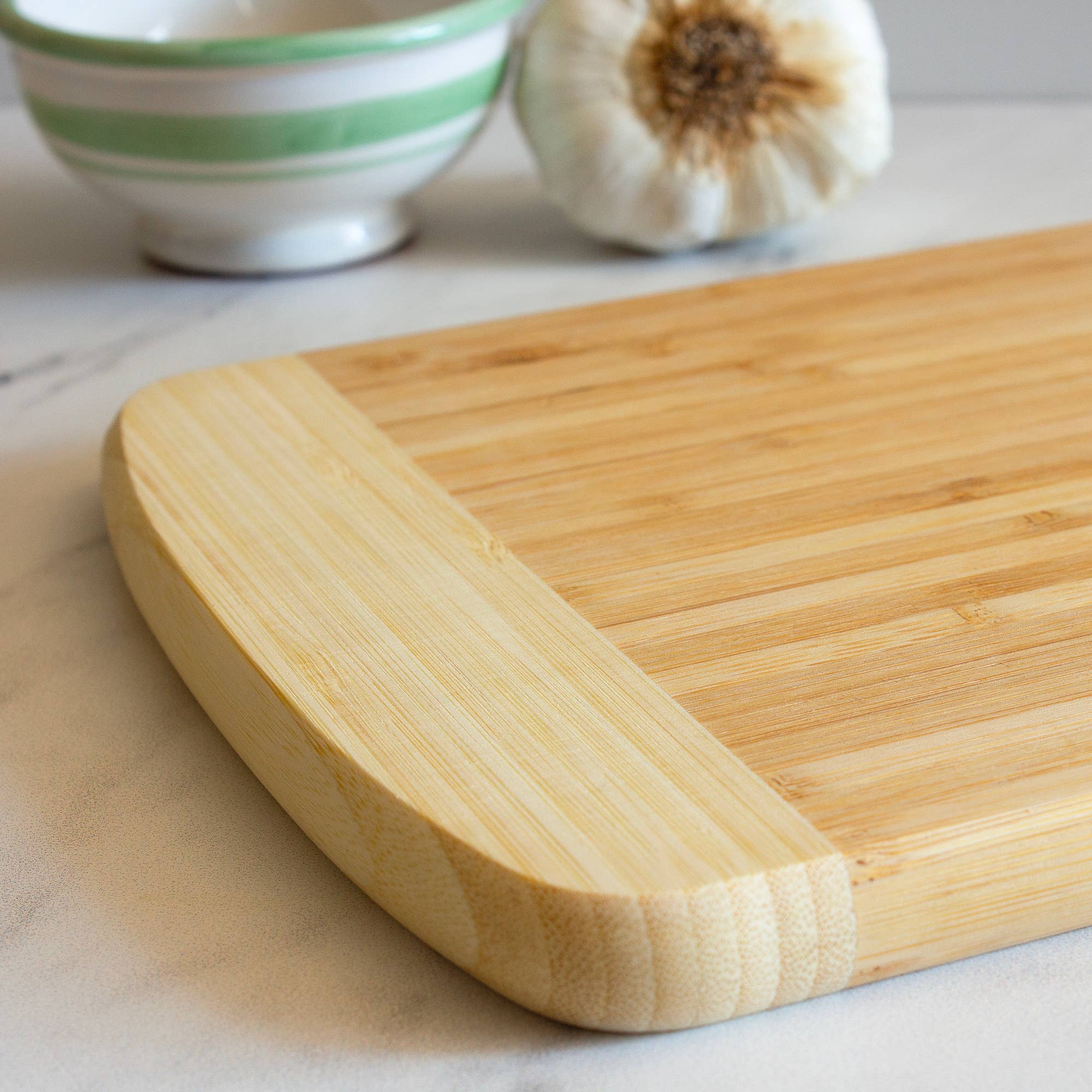 Totally Bamboo - Wholesale Cutting Board - "Hana" Bamboo Cutting Board, 10" x 7-1/8"4