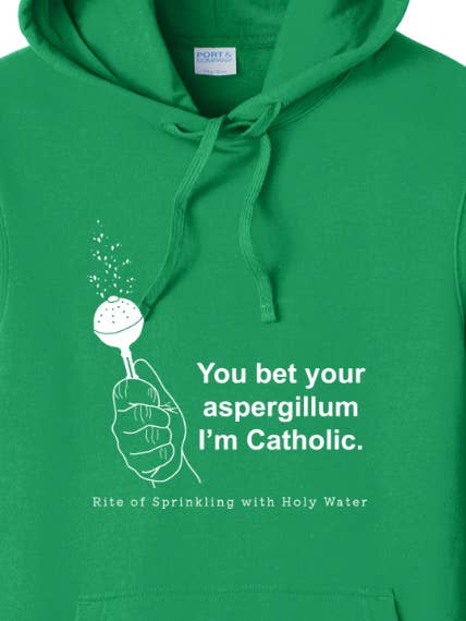 Væd din Aspergillum - Hættetrøje for engroshandel hos Sock Religious