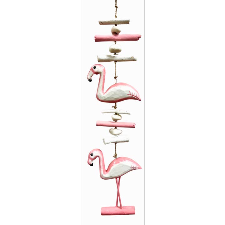 Bamboo Source Tropical Decor - Wholesale Mobile - Flamingo Decorative Strand