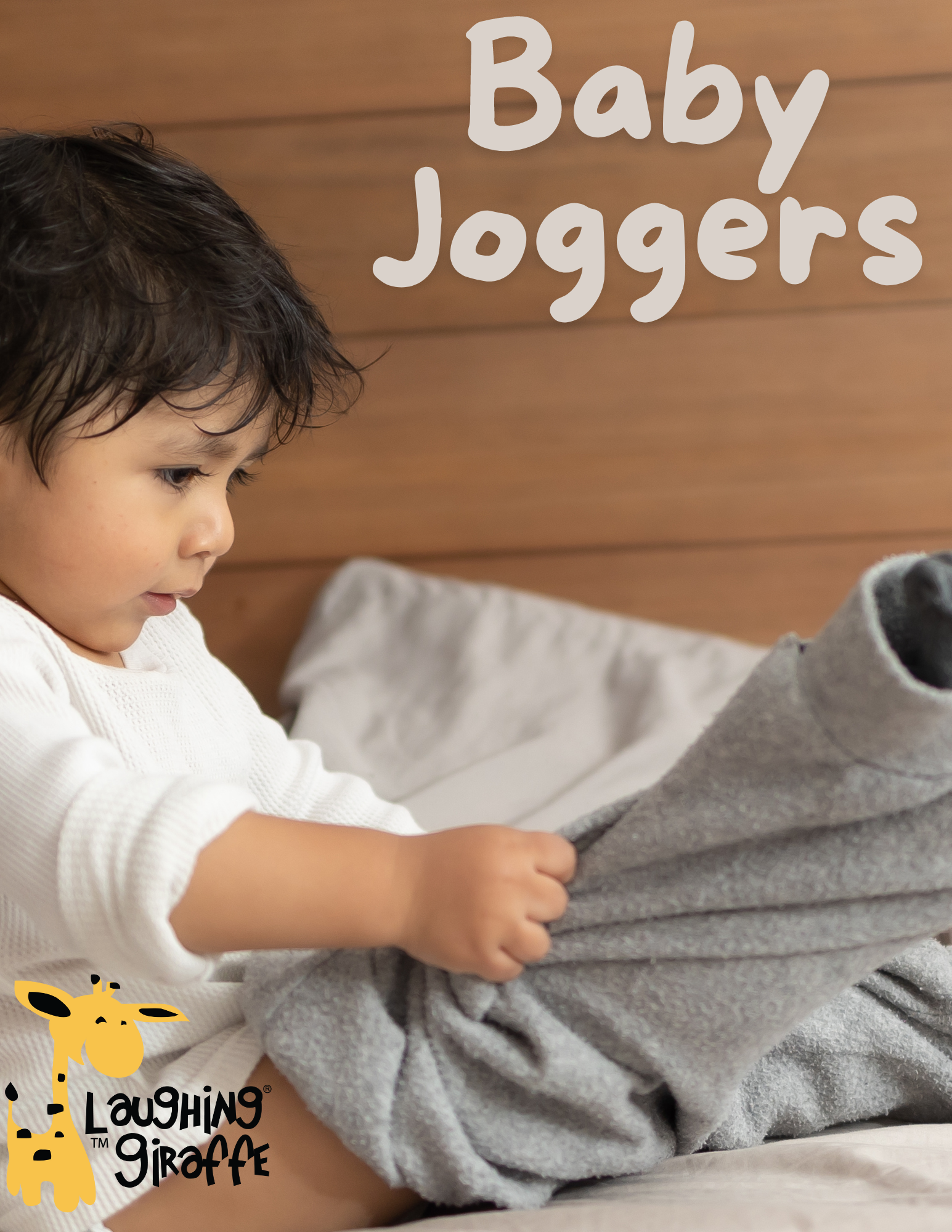 Laughing Giraffe - Wholesale Pants - Baby - Super Comfy Soft Infant Baby Joggers Pants | for DIY4