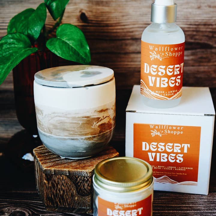 The Wallflower Shoppe - Wholesale Jar/Filled Candle - Desert Vibes11