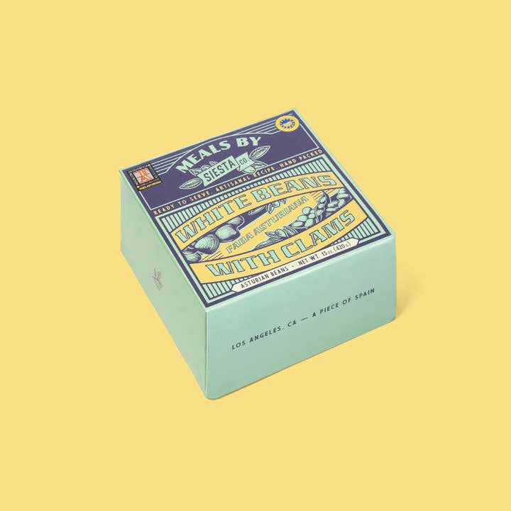 Siesta Co - Wholesale Tinned Fish - White Beans with Clams1