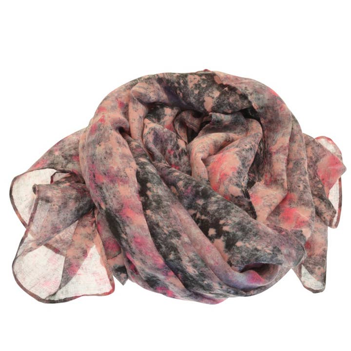 Purple Mottled Scarf for wholesale by Miss Milly Limited