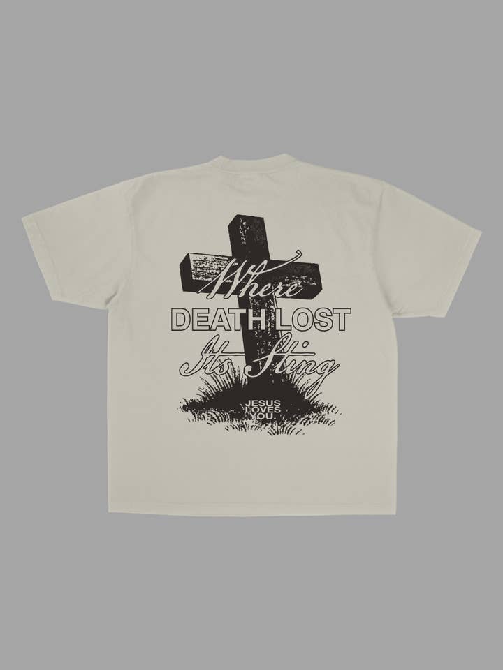 LMTD || When Death Lost It's Sting || 7.5 OZ. for wholesale by Jesus Loves You Company