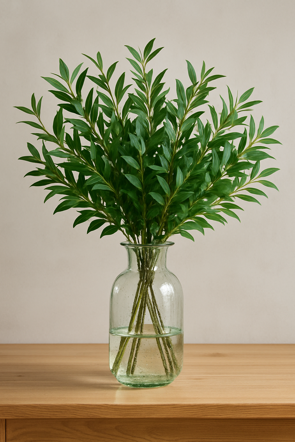 Noah Decoration - Vente Vases - Vase en verre à bulles de teinte verte10