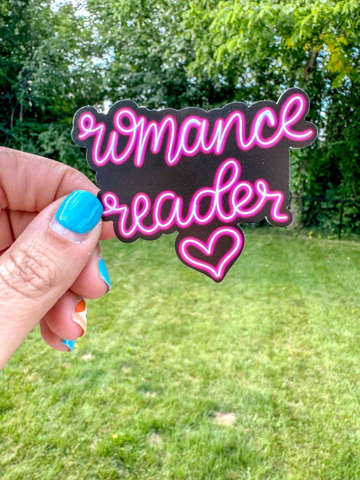 Romance Reader Sticker for wholesale by Enchantment Creative, LLC